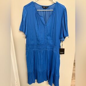 Simply Vera Vera Wang Vibrant Blue Midi Dress